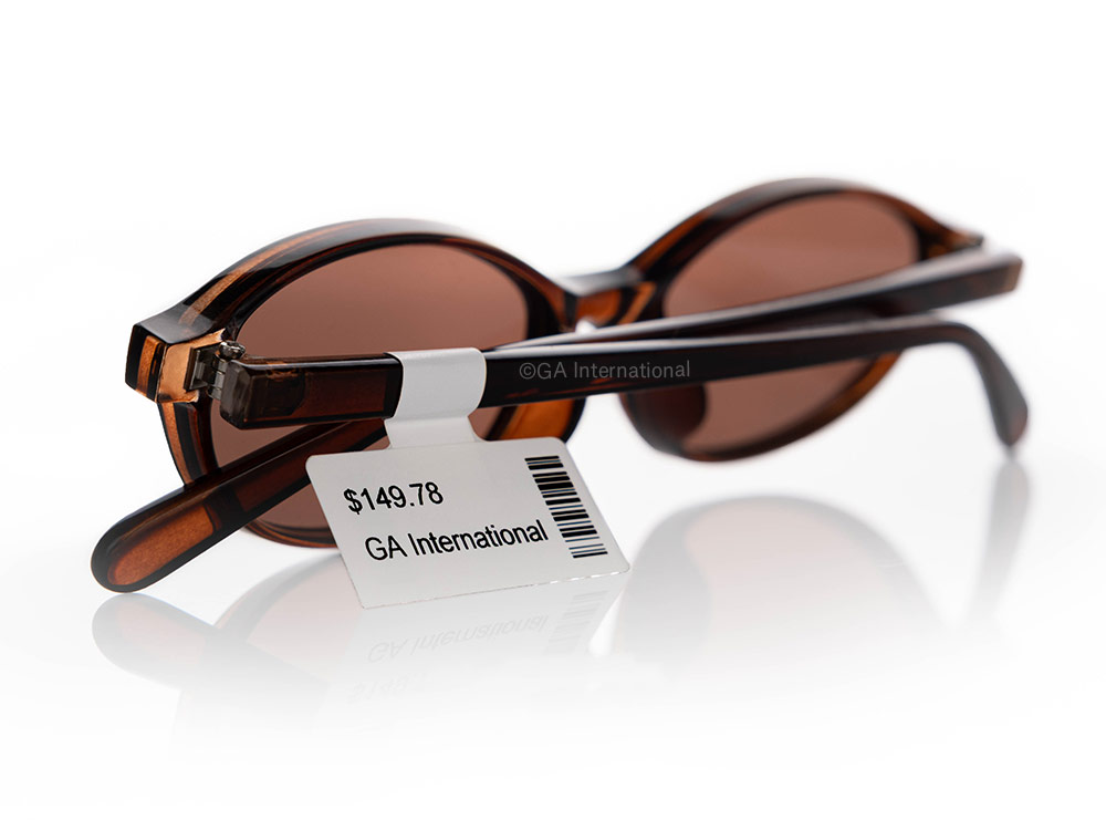 Direct Thermal Optical Frame & Jewelry Labels – 2.5″ x 1.25″ #DTO-1