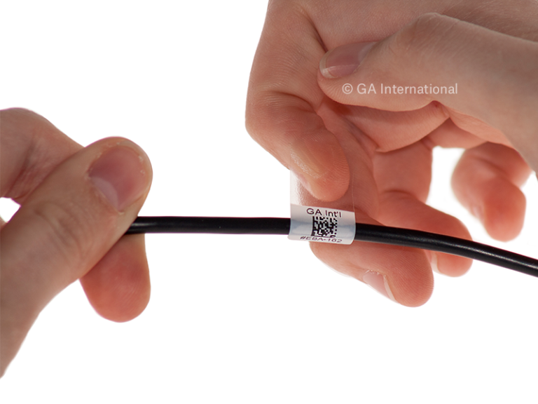 WrapAround Wire & Cable Labels 0.5" x 1" ZEBA162NOT IndustriTAG