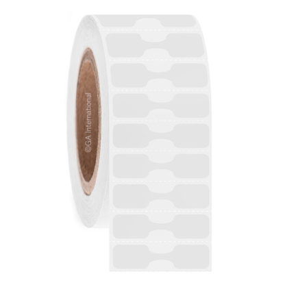 Dumbbell Jewelry Labels for Thermal-Transfer Printers – 2″ x 0.5″ #JDBA-1