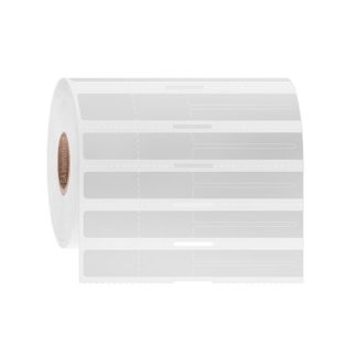 Transparent Thermal-Transfer Rat-Tail Jewelry Labels – 3.5″ x 0.4375″ #JLCA-1NOT