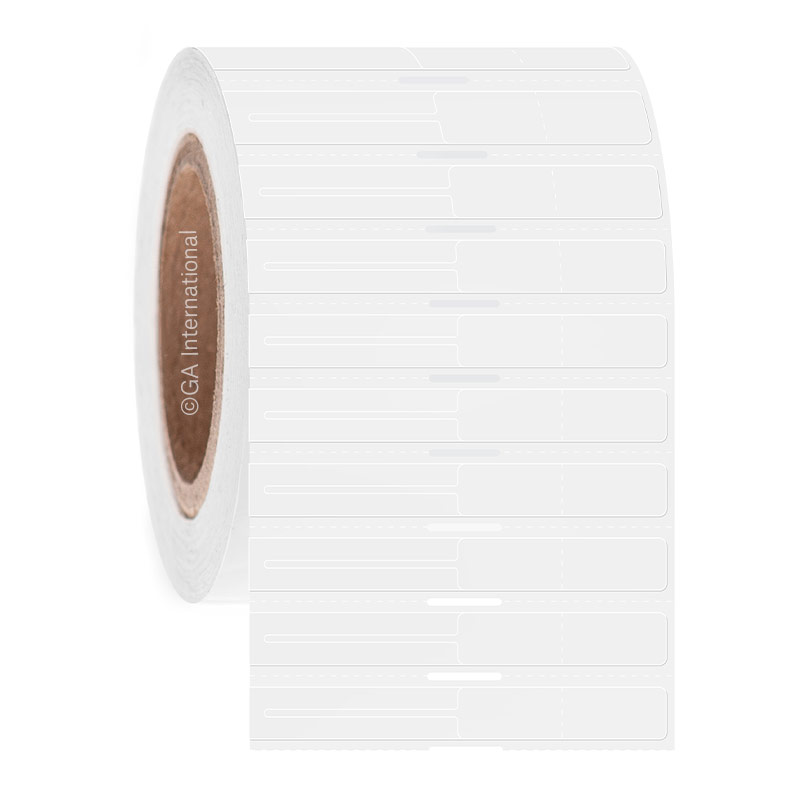 Transparent Thermal-Transfer Rat-Tail Jewelry Labels – 3.5″ x 0.4375″ #JLCA-1NOT