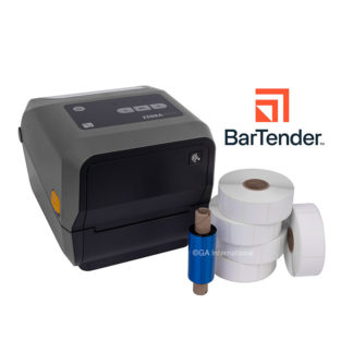 Zebra ZD621t Printing Kit (300 dpi – BarTender Professional Version Software – Workstation Edition) #PKZD621-31