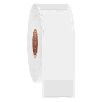 Wrap-Around Thermal-Transfer Wire & Cable Labels - 1" x 0.55" + 2.325" #ZELCA-350NOT