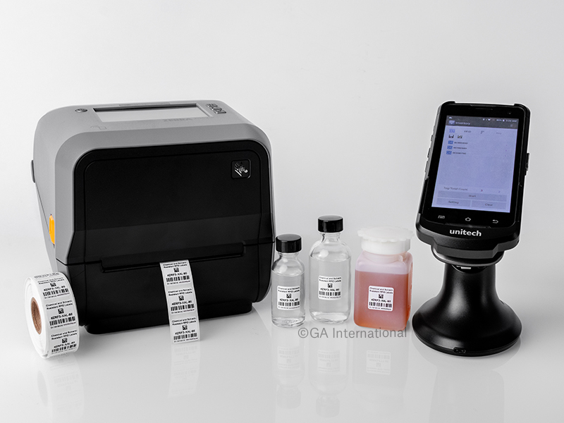 Xylene & Chemical-Resistant RFID Labels – 0.875'' x 0.875'' #ZRF3-XAL-98NP