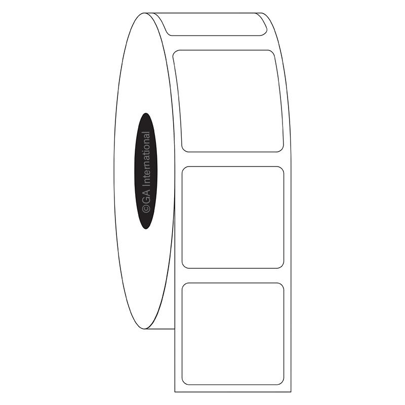 Xylene & Chemical-Resistant RFID Labels – 0.875'' x 0.875'' #ZRF3-XAL-98NP